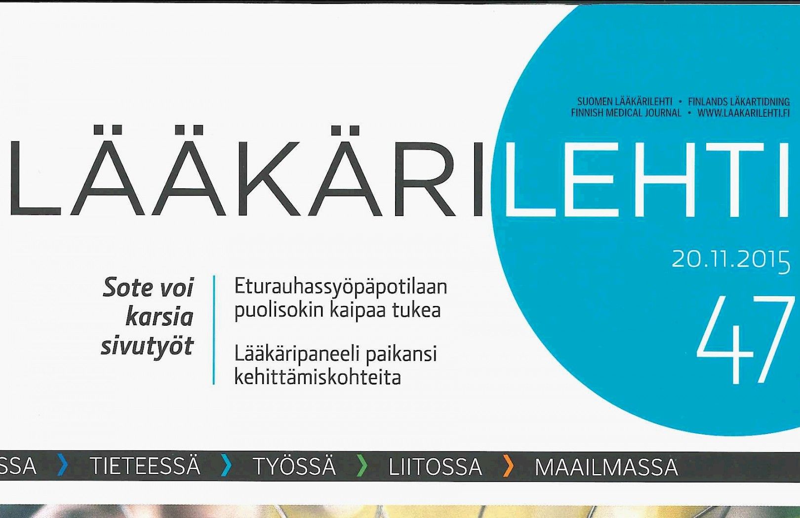 Lääkärilehti - Näin Lääkärilehti uudistuu