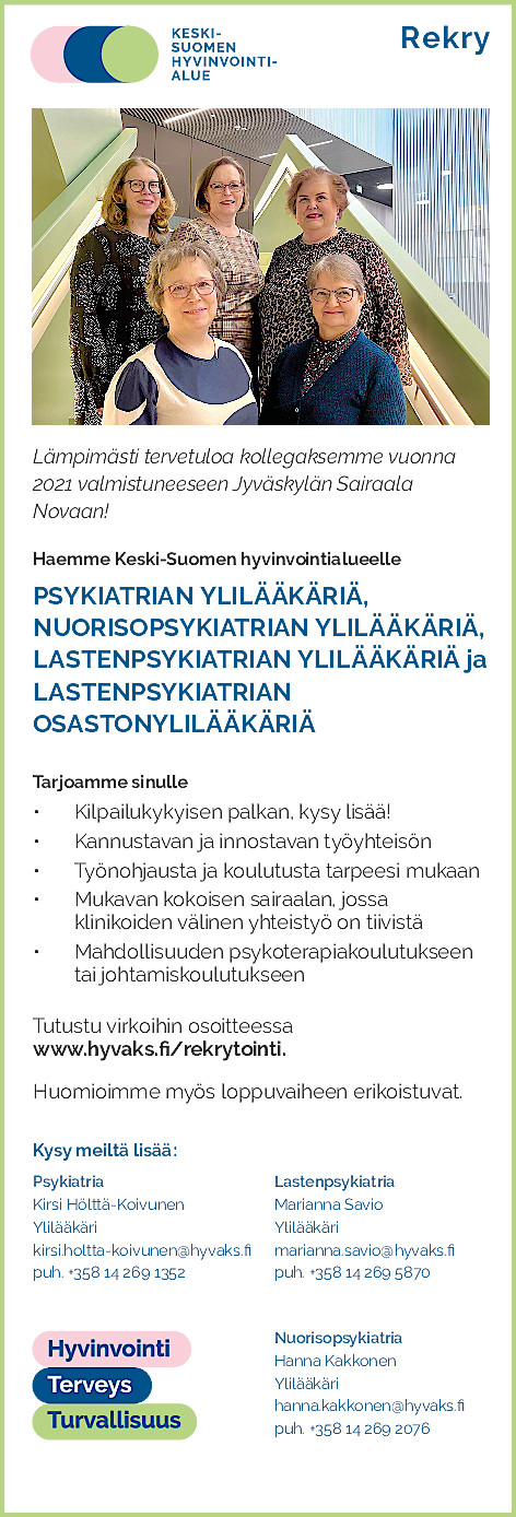 Työpaikat | Lääkärilehti